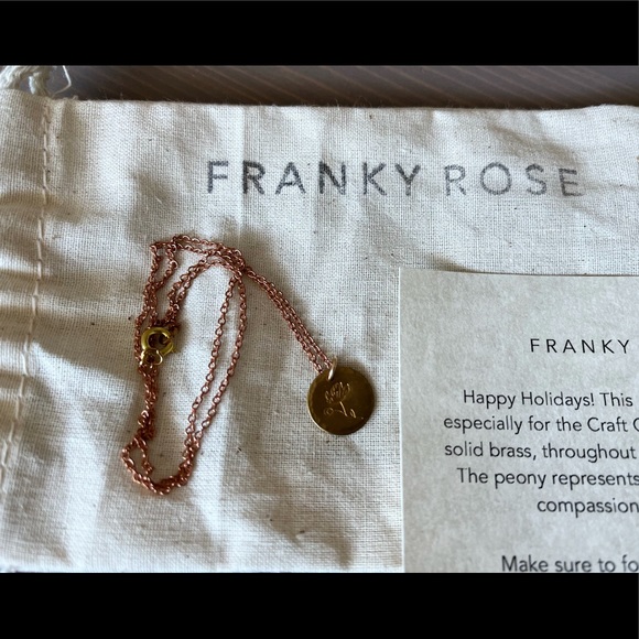 NEW Franky Rose Necklace 17” - Picture 2 of 3